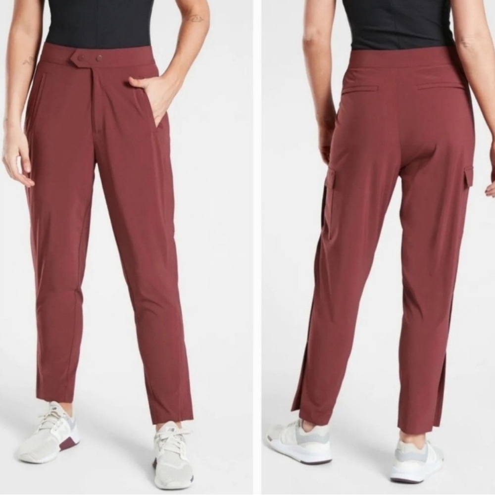 Athleta Uptown Ankle pant Size 8 Casual activewear Athleisure comfy pants